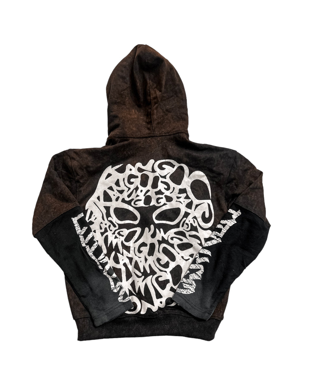 LTD X KANGO THERMAL ZIP UP ( MOCHA)