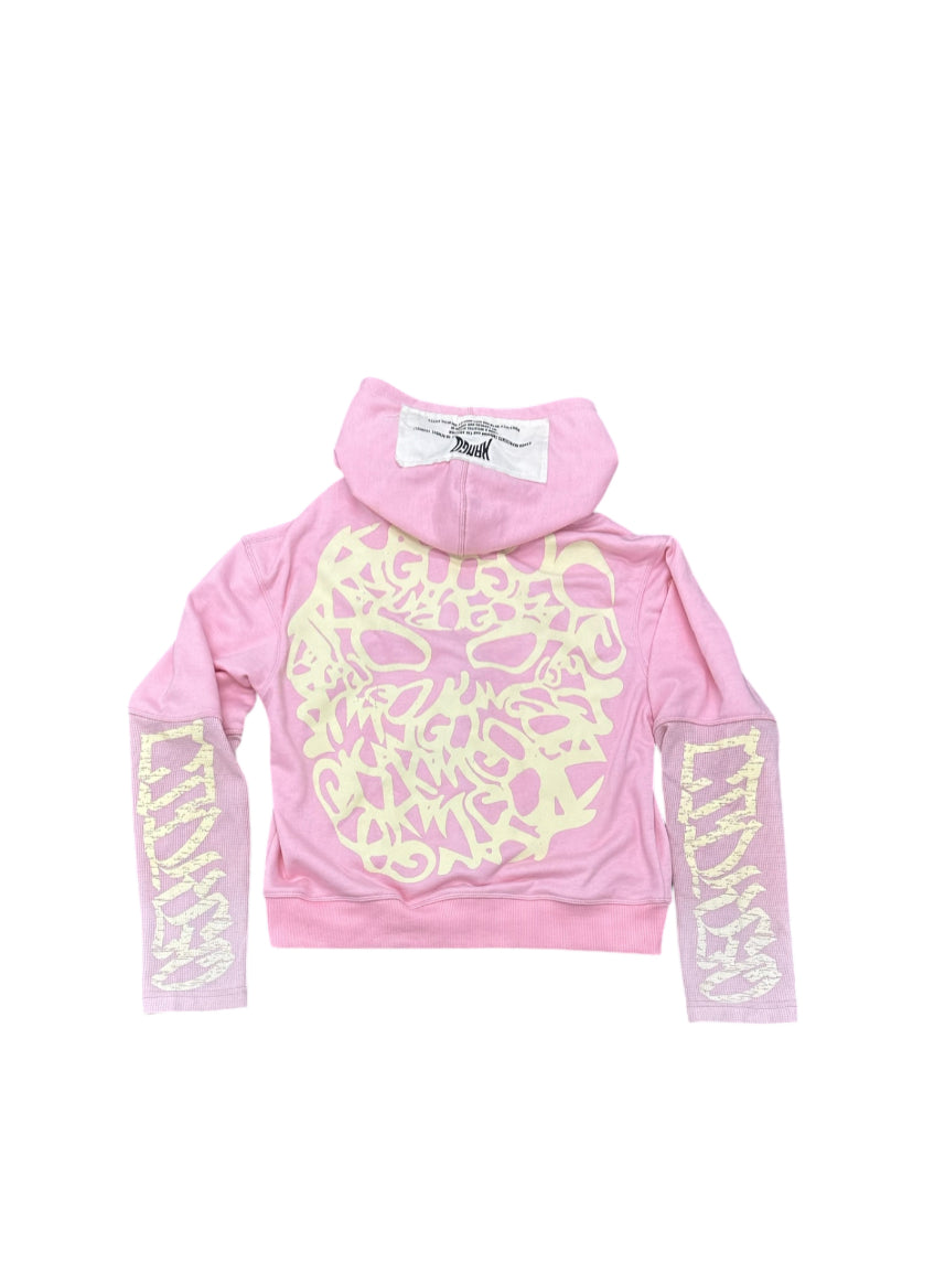LTD X KANGO THERMAL ZIP UP ( PEACH PINK)