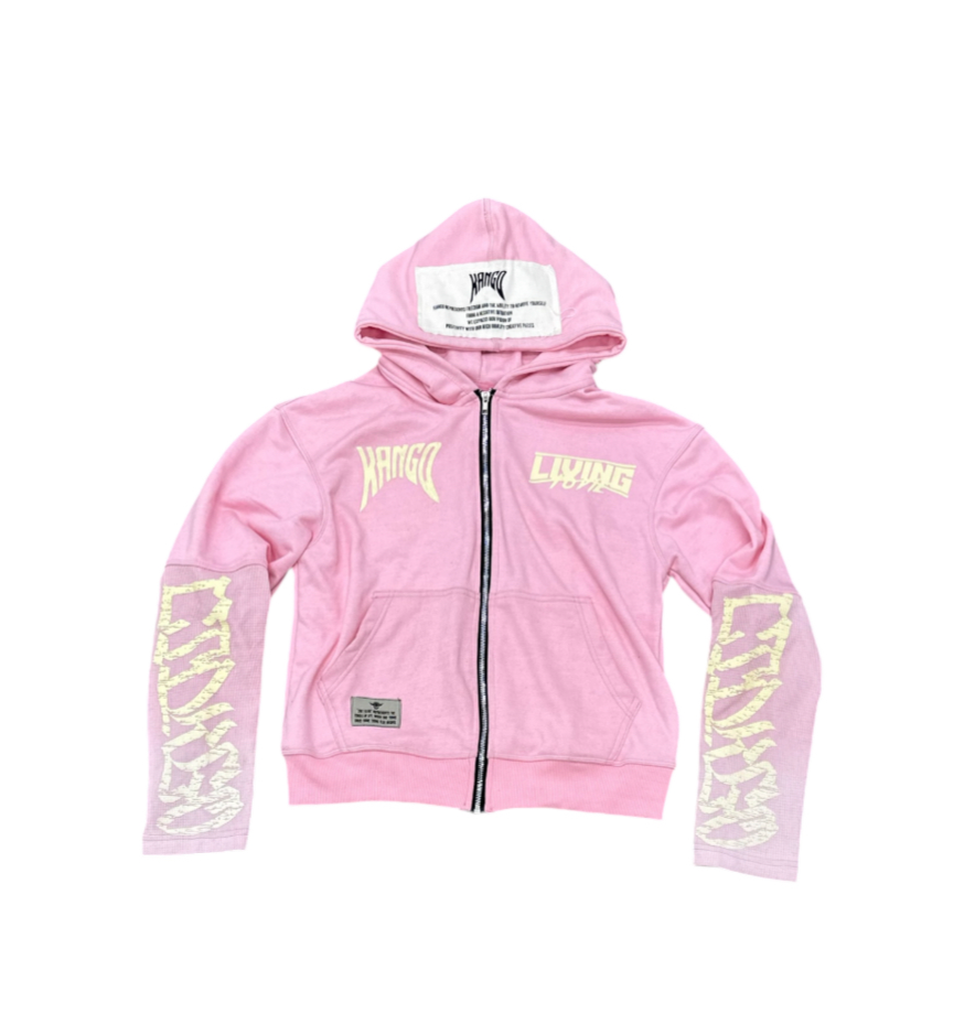 LTD X KANGO THERMAL ZIP UP ( PEACH PINK)