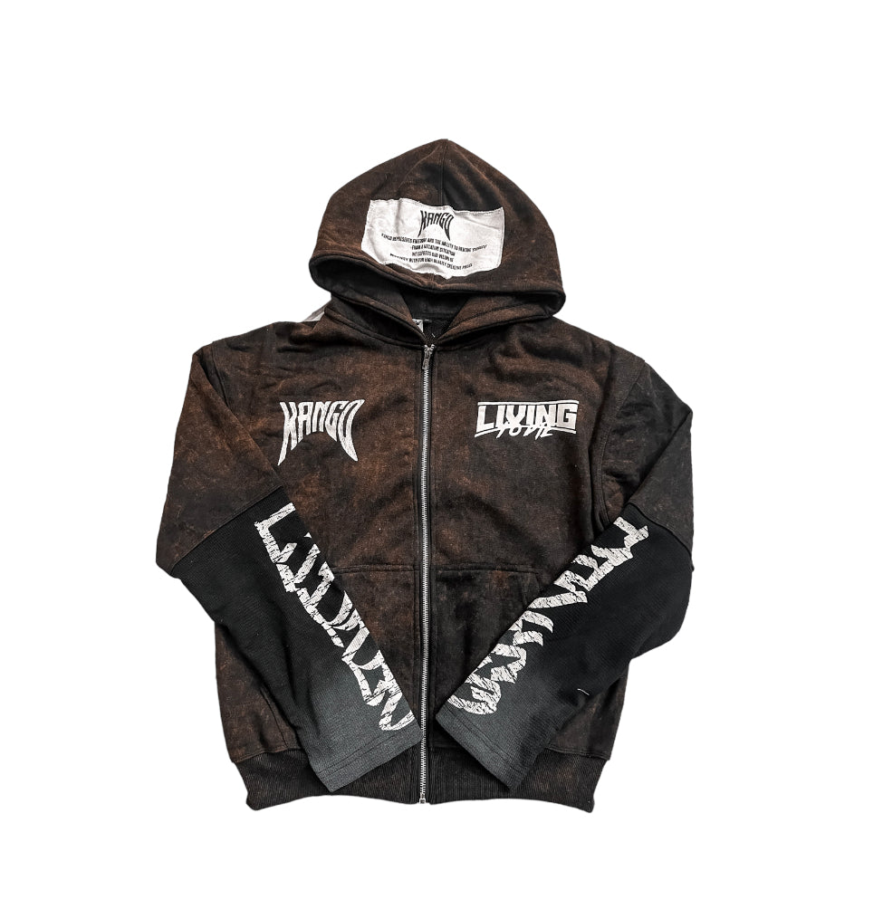 LTD X KANGO THERMAL ZIP UP ( MOCHA)