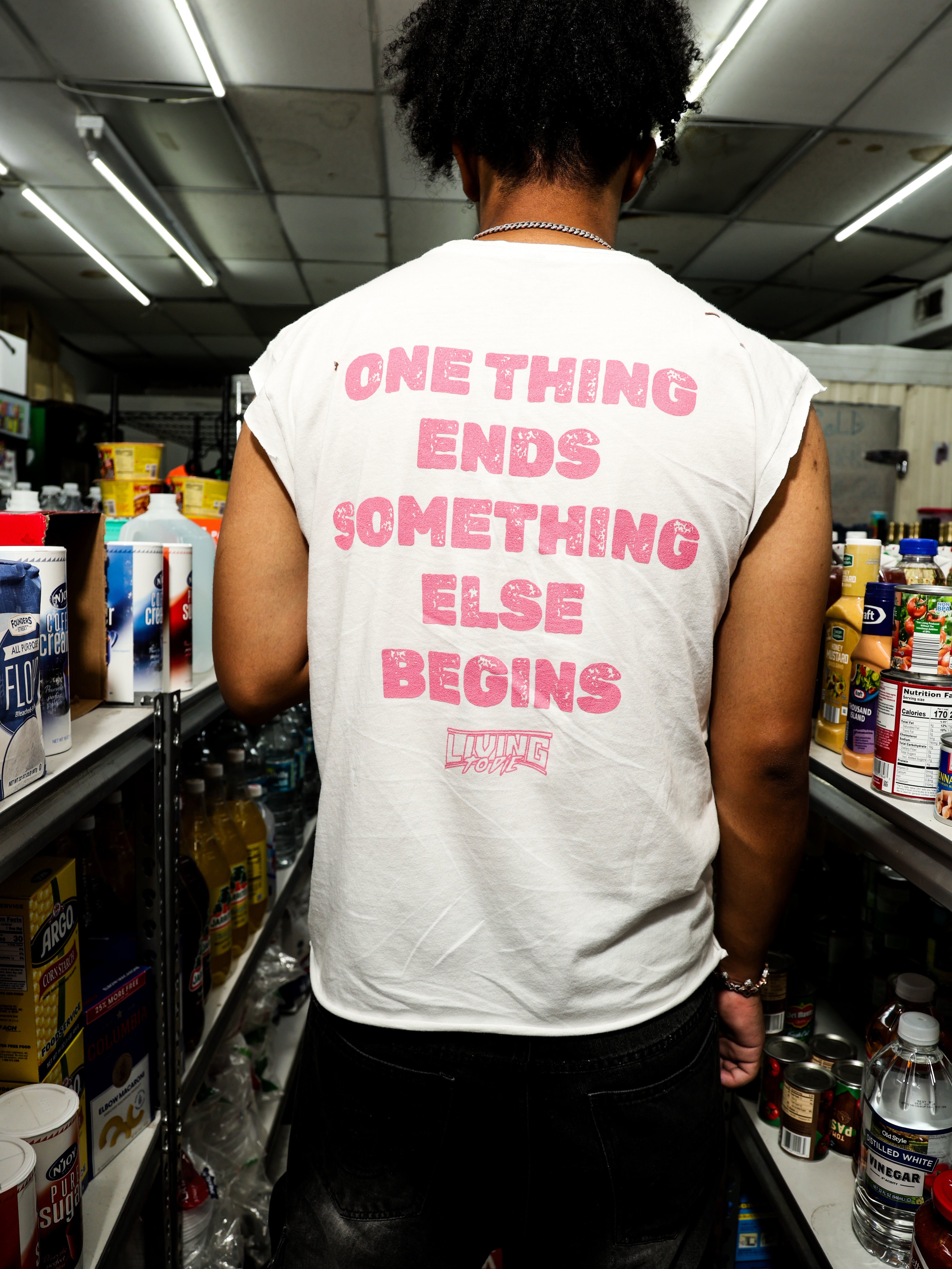 EVOLUTION SEASON 2 KISS ME CUT OFF TEE
